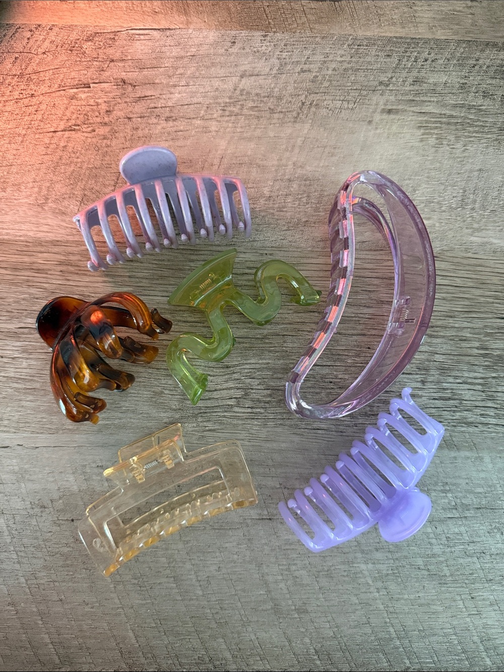 Assorted Hair Claw Clip Bundle